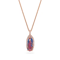 Micro Lady of Guadalupe Piece (Fully Iced, Mosaic)