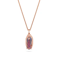 Micro Lady of Guadalupe Piece (Partially Iced, Mosaic)