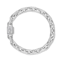 Diamond Odin Link Bracelet (8mm)