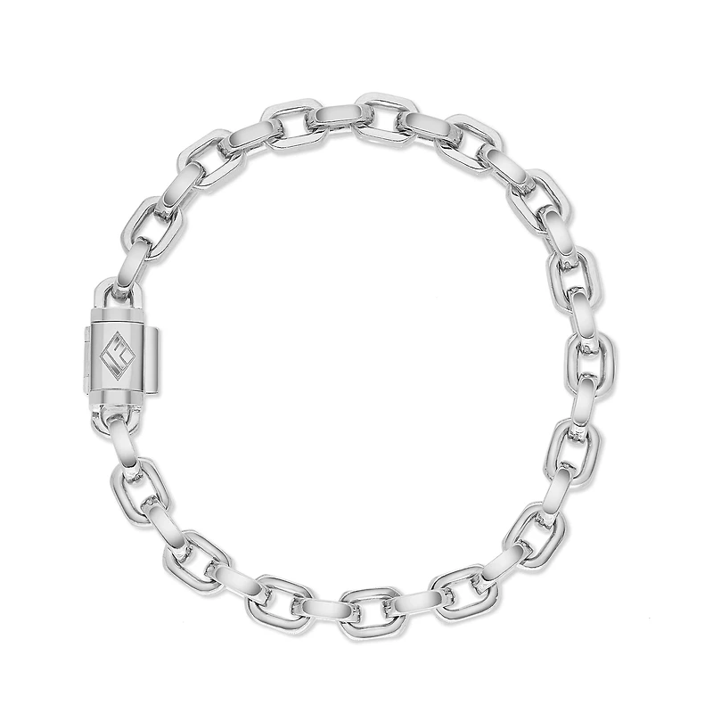 Gold Odin Link Bracelet (6mm)