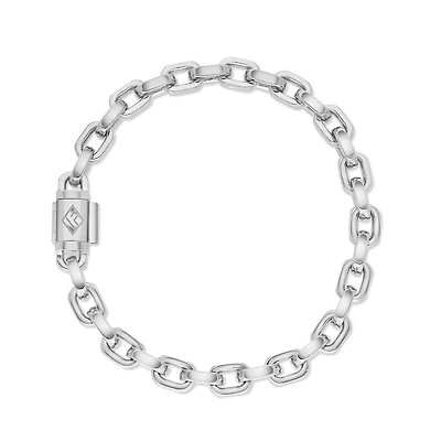 Gold Odin Link Bracelet (6mm)