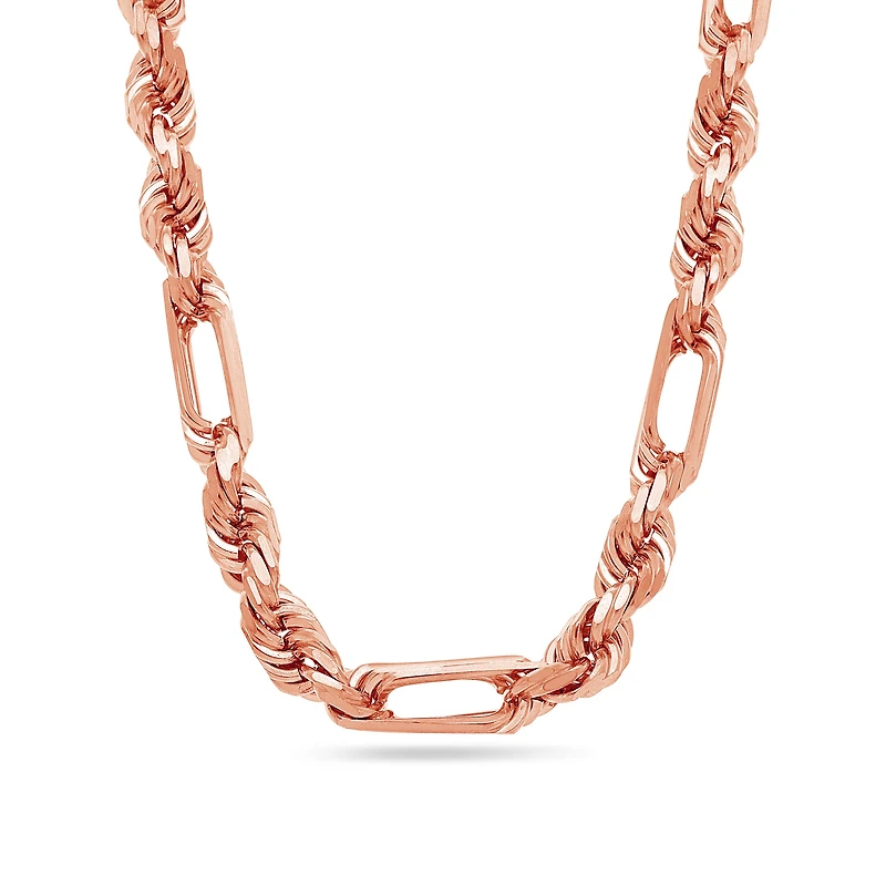Gold Figa-Rope Chain (8.0mm)