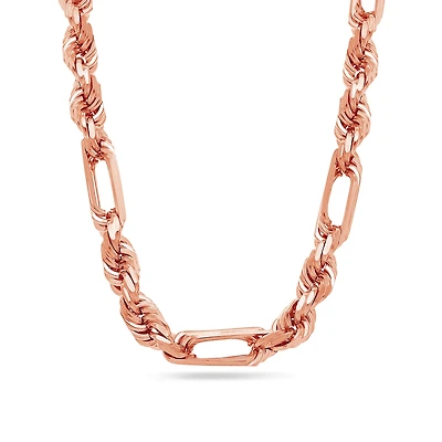 Gold Figa-Rope Chain (8.0mm)