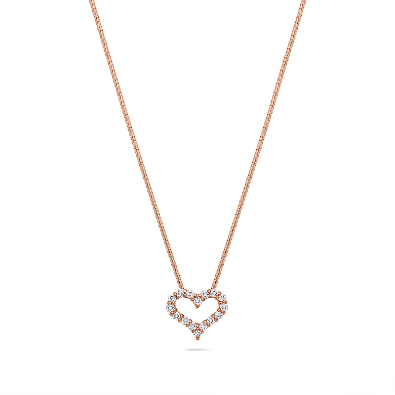 Micro Heart Necklace