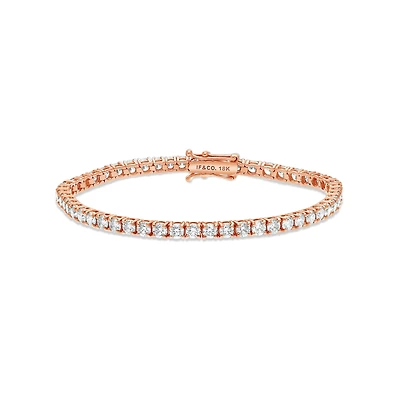 Vincent Diamond Tennis Bracelet (-Point