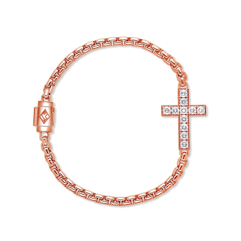 Hayden Cross Bracelet (4mm)