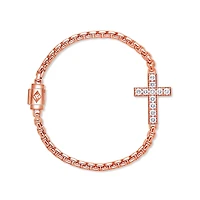Hayden Cross Bracelet (4mm)