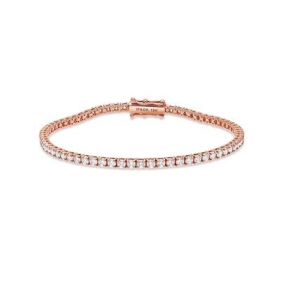 Vincent Diamond Tennis Bracelet (-Point
