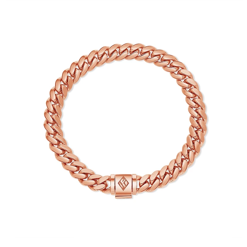 Gold Cuban Link Bracelet (7mm)