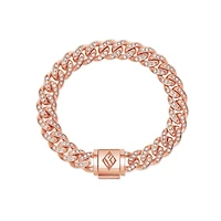 Diamond Cuban Link Bracelet (9mm)