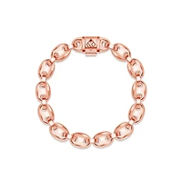 Gold Ocean Link Bracelet (9mm)
