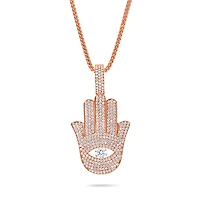 Baby Hamsa Piece (Protection, Fully Iced)