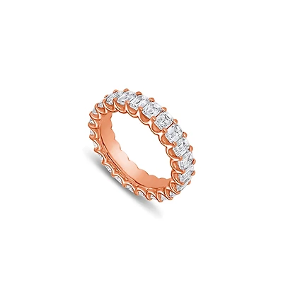 Céleste Eternity Ring (Emerald)