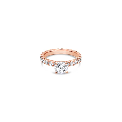 Elle Solitaire Engagement Ring (GIA Round 1.00ct)