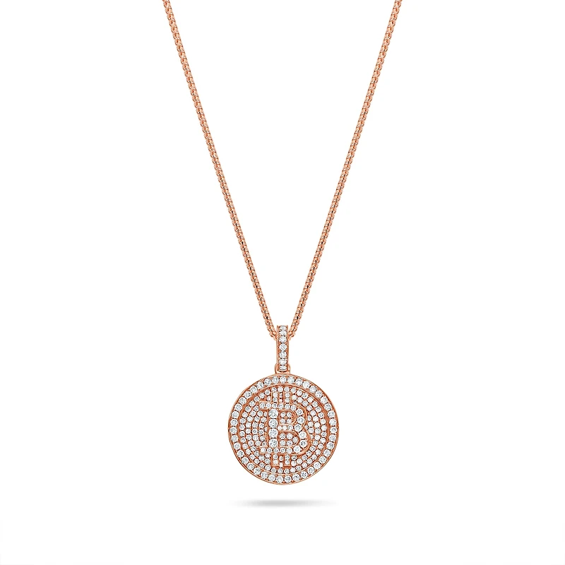 Micro Bitcoin Piece (Fully Iced)