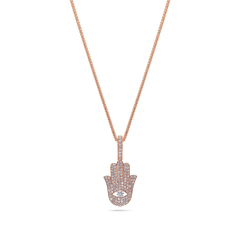 Micro Hamsa Piece (Protection, Fully Iced)