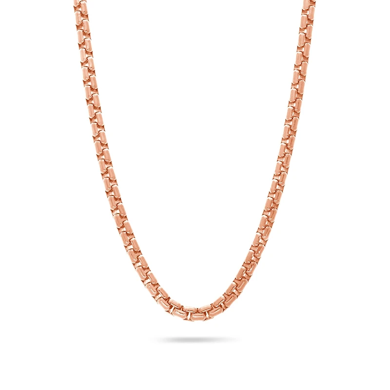 Gold Moon Link Chain (4mm)