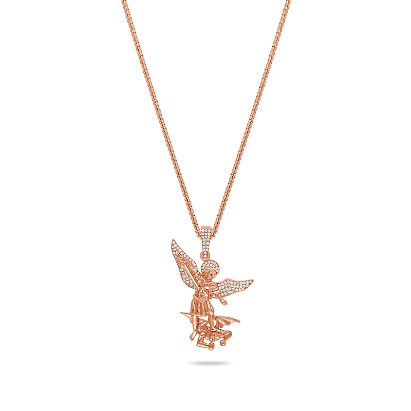 Micro Saint Michael Arch Angel Piece (Partially Iced)