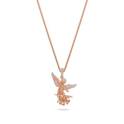 Micro Saint Michael Arch Angel Piece (Partially Iced)