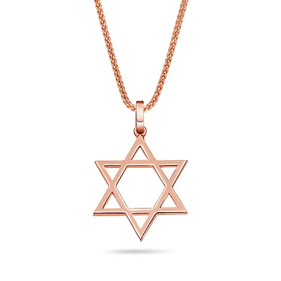 Milli Star of David Piece (Solid Gold)