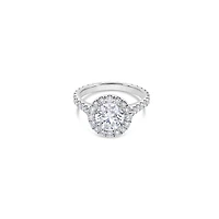 Elle Halo Engagement Ring (GIA Round 1.50ct)