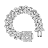 Diamond Cuban Link Bracelet (21mm)