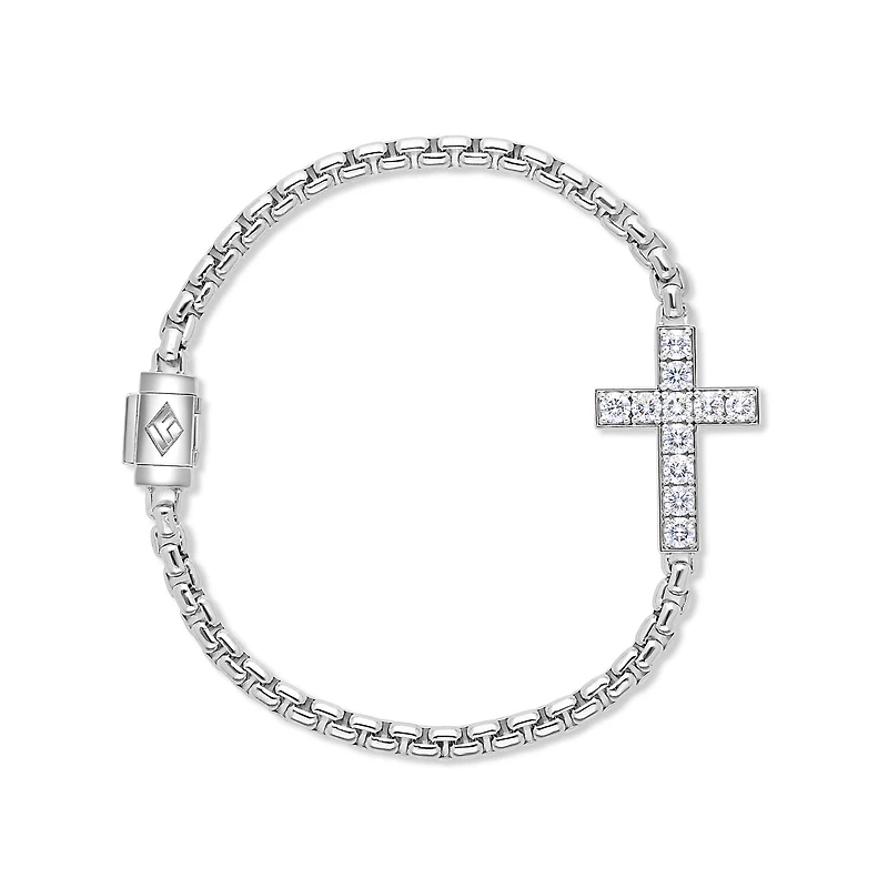 Hayden Cross Bracelet (4mm)