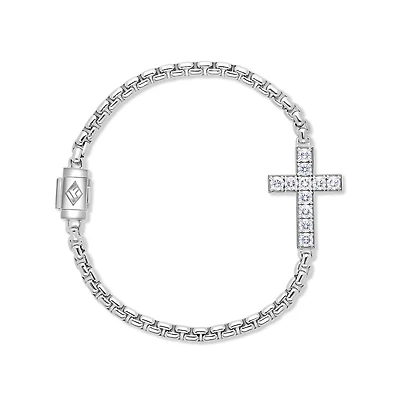Hayden Cross Bracelet (4mm)