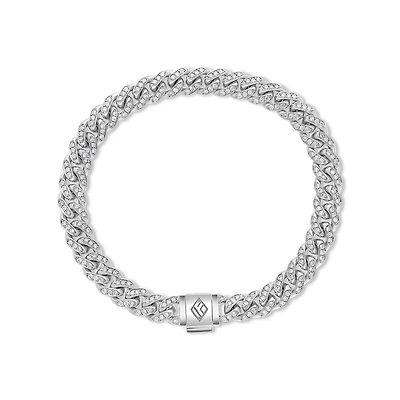 Diamond Cuban Link Bracelet (7mm)