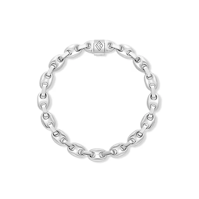 Gold Ocean Link Bracelet (7mm)