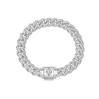 Diamond Cuban Link Bracelet (9mm)