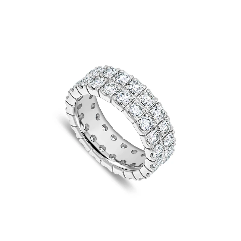 Jordan Eternity Ring (2-Row)