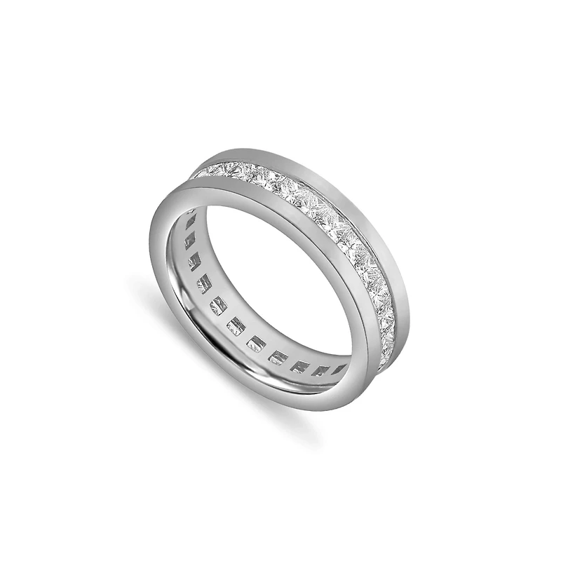 Lenox Eternity Ring (Princess Cut, 1-Row)