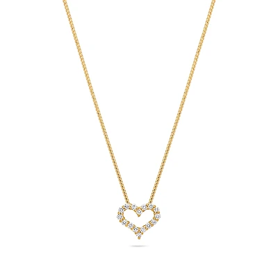 Micro Heart Necklace