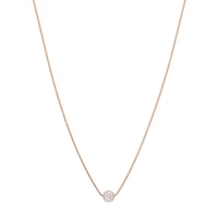 Diamond Orb Necklace (7mm)