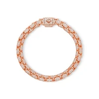 Diamond Moon Link Bracelet (6.5mm)