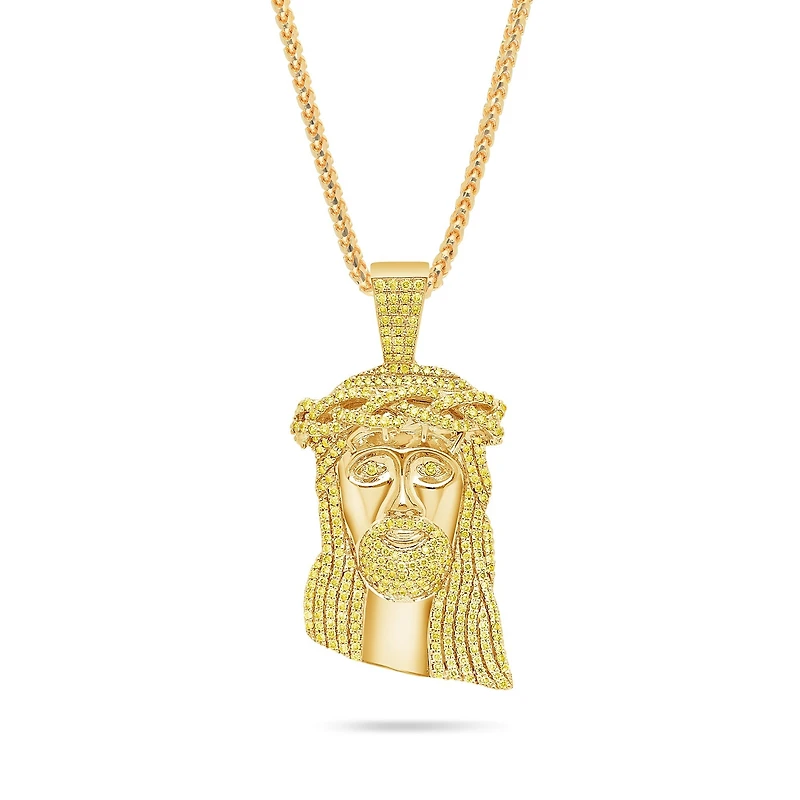 Baby Jesus Piece (Special Yellow, Fully Iced)