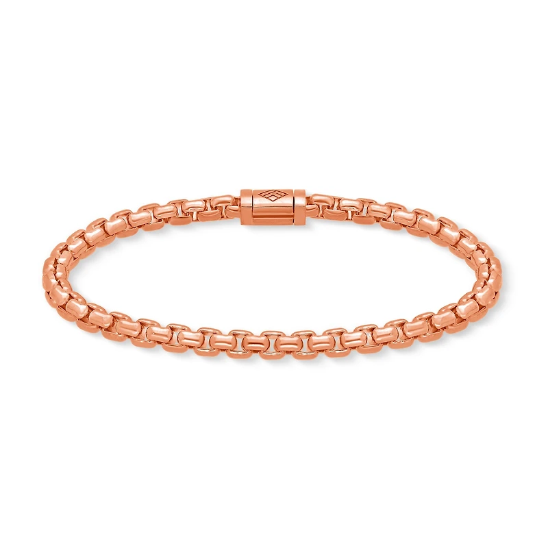 Gold Moon Link Bracelet (5mm)