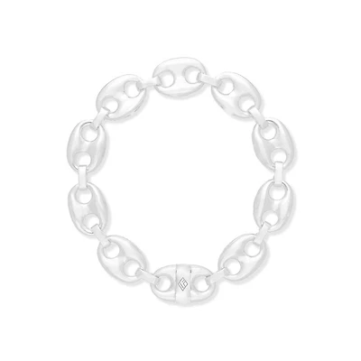 Gold Ocean Link Bracelet (13mm)