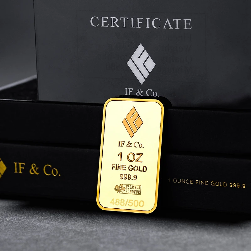 Limited PAMP x IF & Co. 1oz. Pure Gold Bar (999.9 Fine)