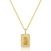 Milli 5g Suisse Fine Gold Bar (Lady Fortuna, Fully Iced)