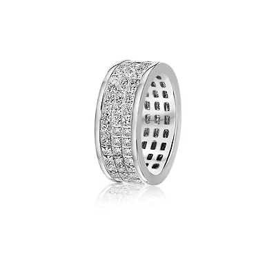Monte Eternity Ring (3-Row)
