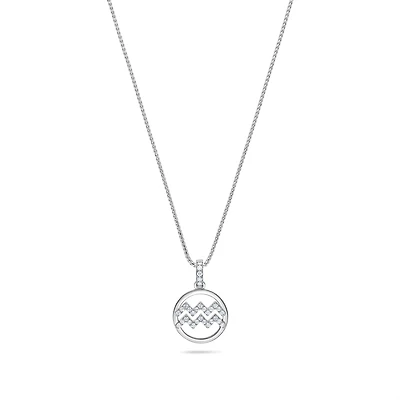 Nano Zodiac Necklace (Aquarius)