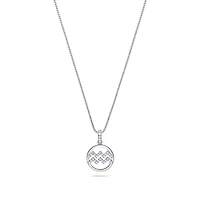 Nano Zodiac Necklace (Aquarius)