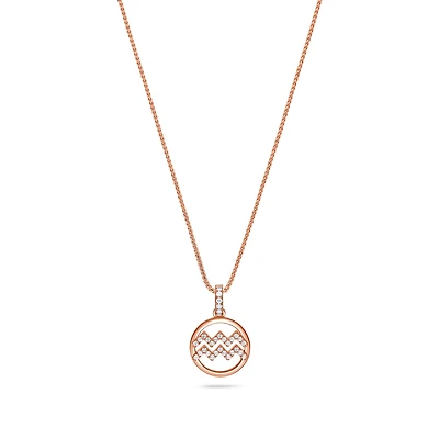 Nano Zodiac Necklace (Aquarius)