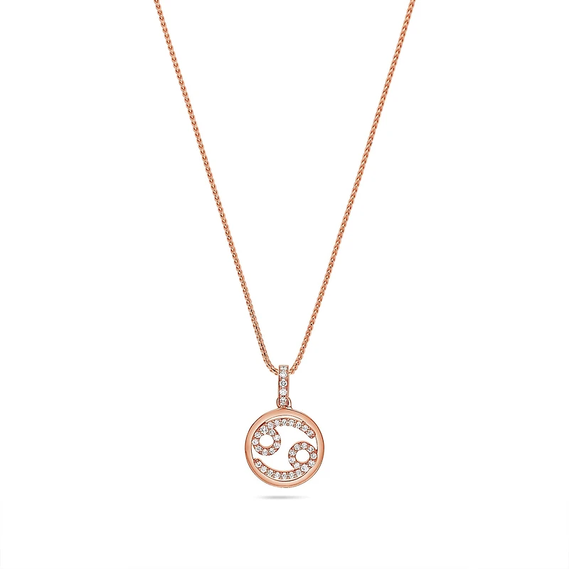 Nano Zodiac Necklace (Cancer)