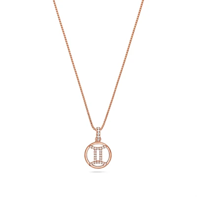 Nano Zodiac Necklace (Gemini)