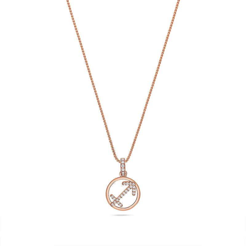 Nano Zodiac Necklace (Sagittarius)