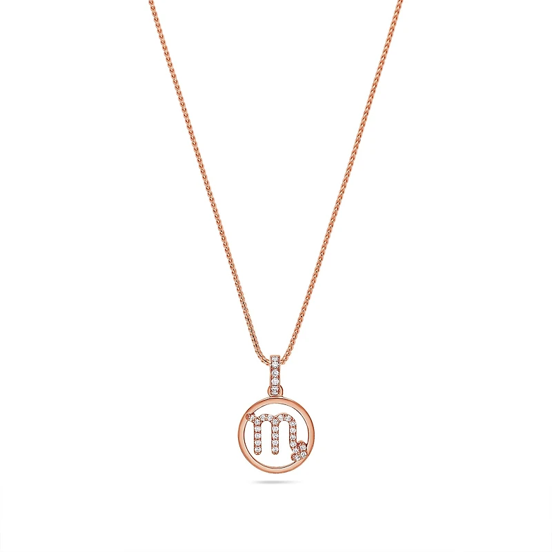 Nano Zodiac Necklace (Scorpio)