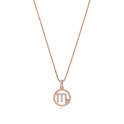 Nano Zodiac Necklace (Scorpio)